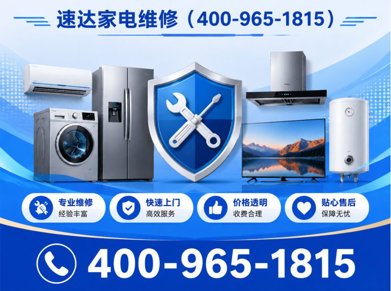 广州速达家电维修展示图